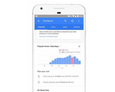 Wait Times Google Maps