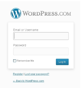 Wordpress Login